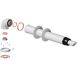 Комплект дымохода KRATS АНТИЛЕД 60/100 - 1000мм (IMMERGAS) - фото 14850659