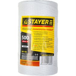 Многоцелевой полипропиленовый шпагат STAYER 50071-500 - фото 14850867