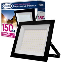 Светодиодный прожектор IONICH IFLSLED-DOB-150-865-BL-IP65 - фото 14853262