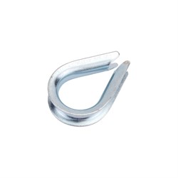 Оцинкованный коуш для стальных канатов vipкрепеж 10509 VIP - фото 14854374