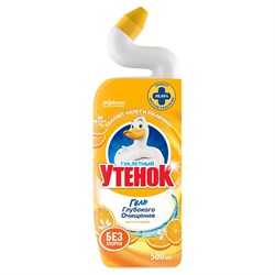 Средство для уборки туалета Туалетный утенок Цитрусовый - фото 14855159
