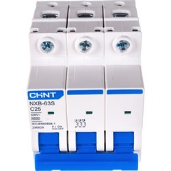 Автоматический выключатель CHINT NXB-63S - фото 14855162