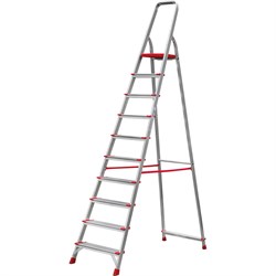 Алюминиевая стремянка НОВАЯ ВЫСОТА 5110110 - фото 14855622