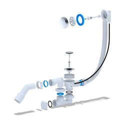 Сифон для ванны АНИ пласт EM421 - фото 14855993