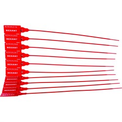 Пластиковая номерная пломба для опечатывания REXANT 07-6111 - фото 14857365