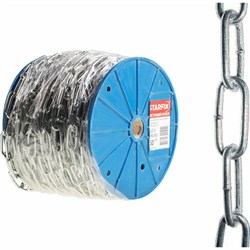 Длиннозвенная оцинкованная сварная цепь STARFIX SMP-42315-60 - фото 14858047