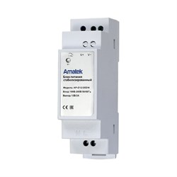 Блок питания Amatek AP-D12/20DIN - фото 14858081