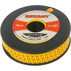 Кабельный маркер REXANT 0-9 - фото 14858722