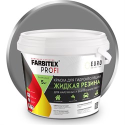 Акриловая краска для гидроизоляции Farbitex Жидкая резина - фото 14859336