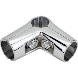 Угловой соединитель трех труб TECH-KREP хром - фото 14859588