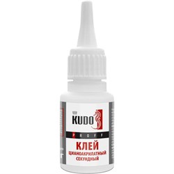 Цианоакрилатный секундный клей KUDO SMB-020 - фото 14860716