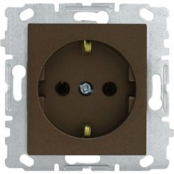 Одинарная розетка Metronex Exclusive Champagne Metallic - фото 14861339
