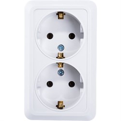 Двойная розетка IN HOME BOLLETO - фото 14861473