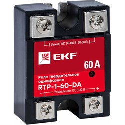 Однофазное твердотельное реле EKF RTP-60-DA PROxima - фото 14861497
