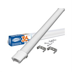 Узкий линейный светодиодный светильник IONICH ДСП - фото 14861756