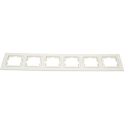 Шестиместная рамка MONO ELECTRIC Despina - фото 14861959