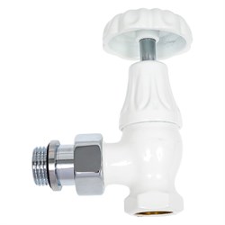 Угловой запорный клапан для радиатора SR Rubinetterie ретро - фото 14862438