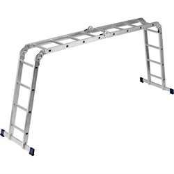 Алюминиевая шарнирная лестница Сибртех 97882 - фото 14870113