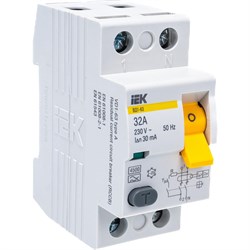 Дифференциальный выключатель IEK ВД1-63 - фото 14872380