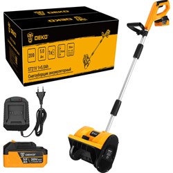 Аккумуляторный снегоуборщик DEKO ST21V - фото 14872694