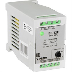 Реле контроля трехфазного напряжения Реле и Автоматика ЕЛ-12Е - фото 14872994