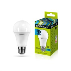 Светодиодная лампа Ergolux LED-A60-17W-E27-4K ЛОН - фото 14874298