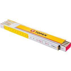 Деревянный линейка TOPEX 26C006 - фото 14876749