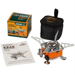 Мини газовая плита TOURIST KRAB - фото 14877075