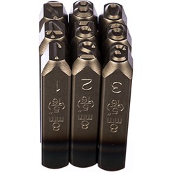 Набор ударных клейм KING TONY 11409SQ08 - фото 14879961