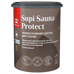 Защитный состав для саун TIKKURILA supi sauna protect - фото 14880708