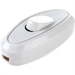 Разборный одноклавишный выключатель для бра IEK ВБ-01Б - фото 14880863