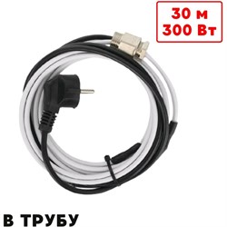 Саморегулирующийся греющий кабель в трубу ТеплоСофт SRF10/30м/в трубу - фото 14881698