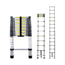 Стальная телескопическая лестница Алюмет ST 4.4 - фото 14884540