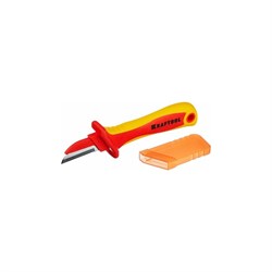 Диэлектрический прямой нож электрика KRAFTOOL 45401 - фото 14887658