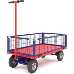 Усиленная платформенная тележка RUSKLAD ТПОБ 2 С - фото 14888971