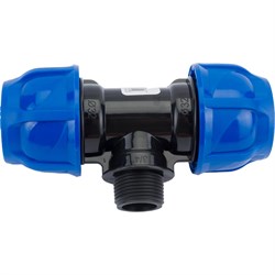 Компрессионный тройник TEBO T-ПНД.Тр.5.32-34.CN - фото 14891094