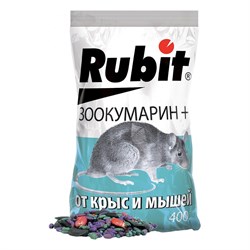 Зерновая смесь от грызунов Rubit зоокумарин+ - фото 14893657