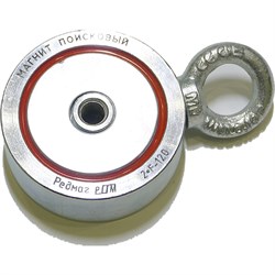 Поисковый двусторонний магнит Редмаг Х2 - фото 14894837