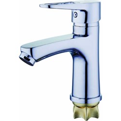 Монолитный смеситель для раковины умывальника G-Lauf NUD1-A045 - фото 14902926