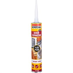 Герметик SOUDAL FLEX PU 40 FC - фото 14903641