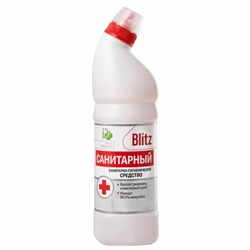 Средство для уборки сантехники и туалета 750 г САНИТАРНЫЙ BLITZ, гель, 8000024 - фото 14907314