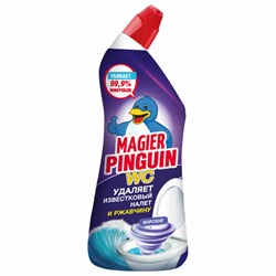 Средство для уборки туалета с соляной кислотой 500 г, МАГИЧЕСКИЙ ПИНГВИН "Морская свежесть", 8000026 - фото 14907315