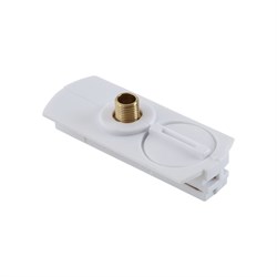 Адаптер для однофазного шинопровода Crystal lux CLT 0.212 02 WH - фото 14910196