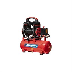 Компрессор Aurora PASSAT-8 BLACK тихий, безмасляный, 8 л, 170л/мин, 0.9 кВт - фото 14915140