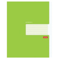 Тетрадь А5 48 л., HATBER скоба, клетка, обложка картон, "Зеленая", 074512, 48Т5В1_27563 - фото 14922911