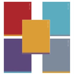 Тетрадь обложка пластик, А5, 48 л., скоба, клетка, HATBER, "PROстиль" (микс в спайке), 090231, 48Т5В1пл - фото 14922952