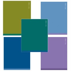 Тетрадь обложка пластик, А5, 96 л., скоба, клетка, HATBER, "PROстиль" (микс в спайке), 090232, 96Т5В1пл - фото 14922953