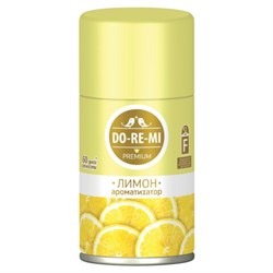Сменный баллон для автоматических освежителей 250 мл, DO-RE-MI "Лимон", сухое распыление, СИБИАР, 5-02.03.011.24 - фото 14923020