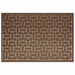 Коврик придверный 60х90 см, ВЕНГЕ, грязезащитный, 430 г/м2, фактурный рисунок АЛМАЗ, ЛЮБАША, 701056 - фото 14923714