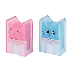 Ластик BRUNO VISCONTI "Meow", 30х47х21 мм, цвет ассорти, 42-0086 - фото 14925351